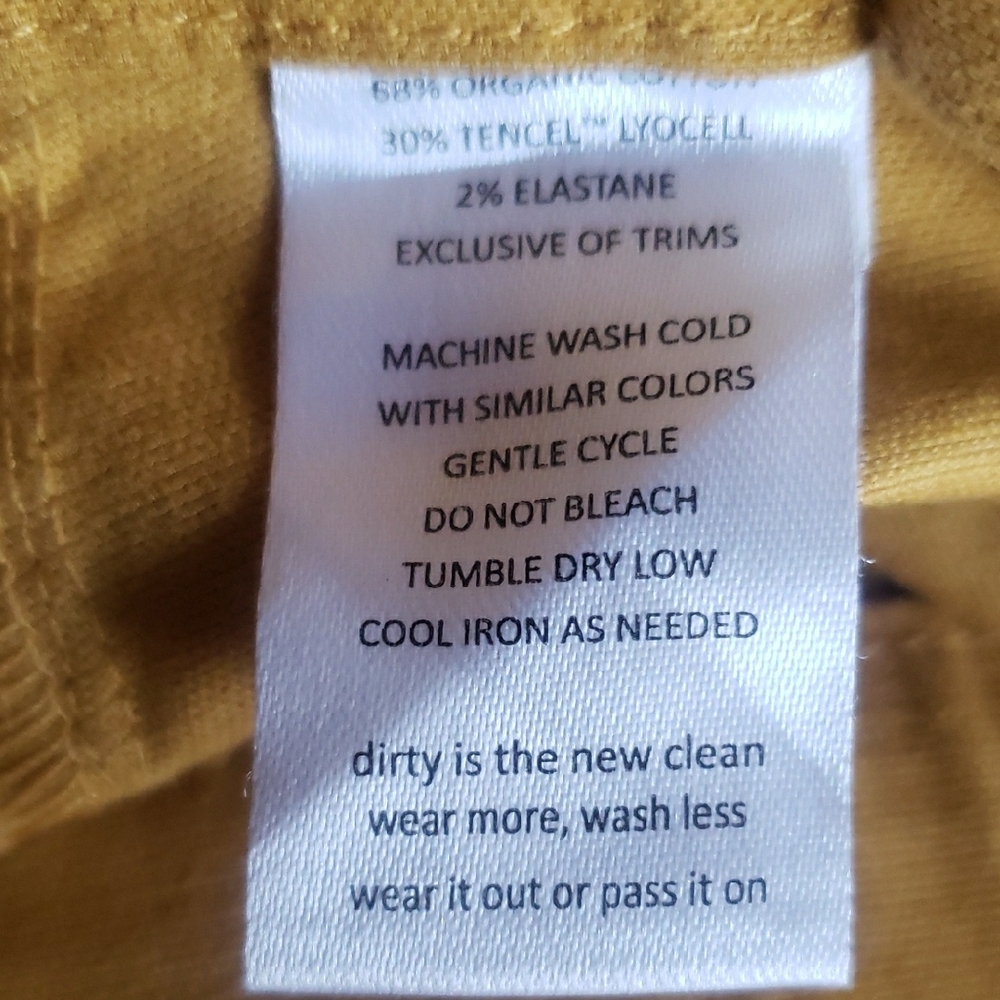 Toad&Co Women's High Waist Yellow Shorts - Picture 4 of 7